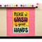Teacher Created Resources Fun Size Better Than Paper Bulletin Board Roll, 18in. x 12ft., Coral Pink Loop-De-Loop, 3PK 77401 - alternate 2